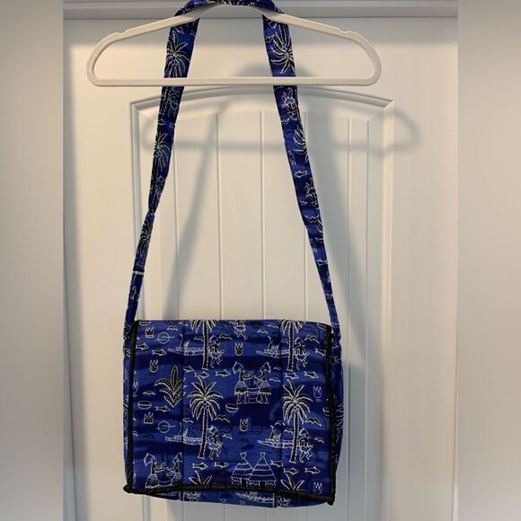 Kokopelli Messenger Bag Nylon Zipper & Velcro Closure - Picture 1 of 6